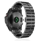 Металлический ремешок QuickFit 26 мм для часов Garmin Fenix 6X ProTactix Delta из нержавеющей стали, ремешок для часов Fenix 5x Plus 3 HR