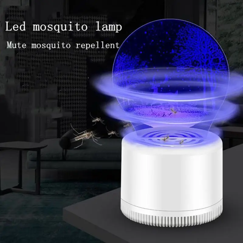 Новинка 3D лампа от комаров USB фотокатализатор электронная ловушка насекомых