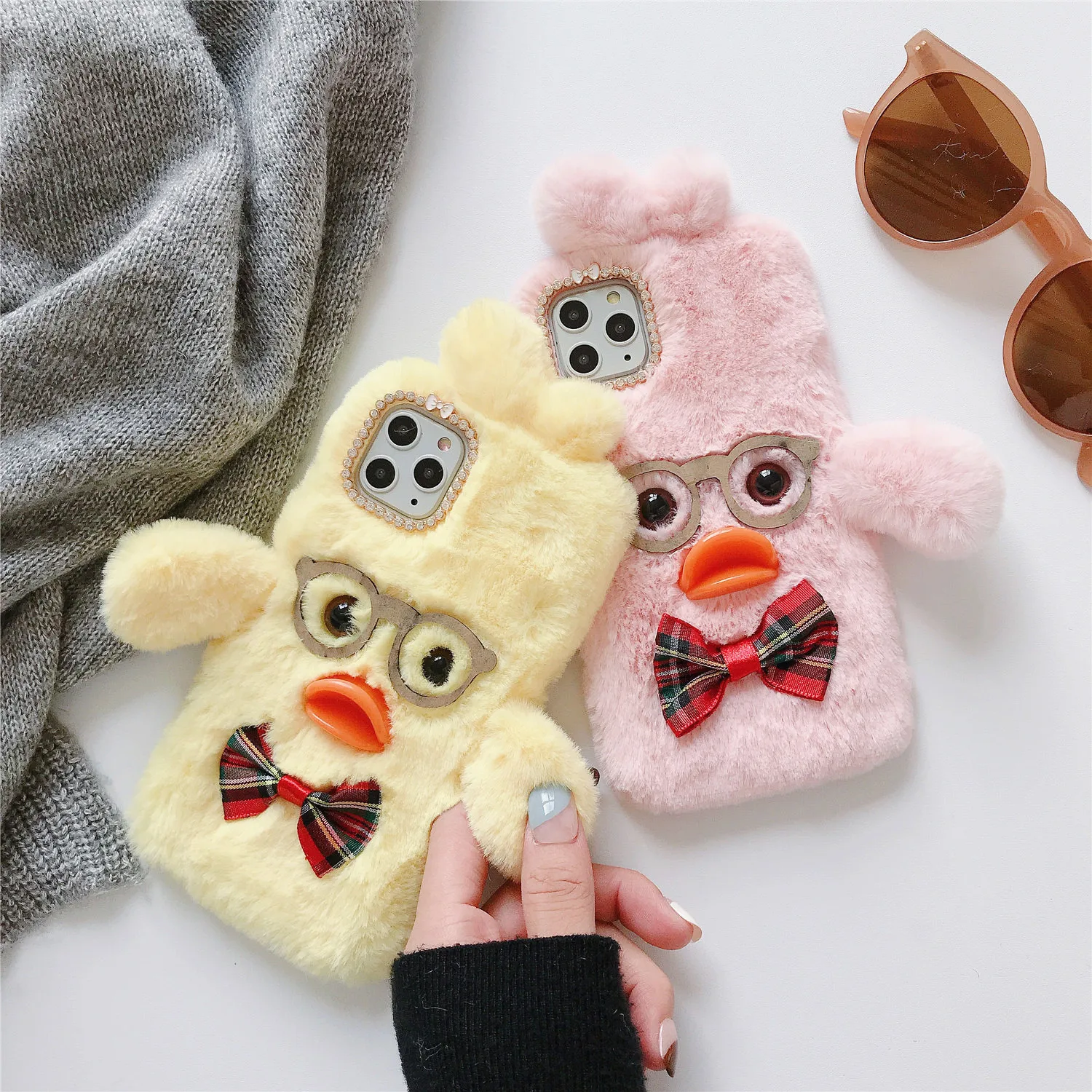 Блестящий плюшевый женский чехол с бриллиантами для Huawei P9 P10 P20 P30 pro lite plus mate 9 10 20