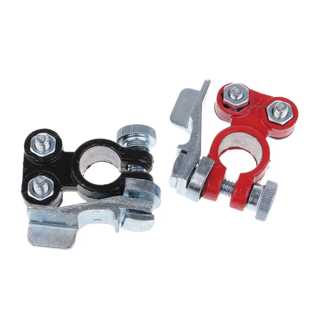 

1 Pair Professional Battery Cable Terminal Clip Adjustable Quick Release