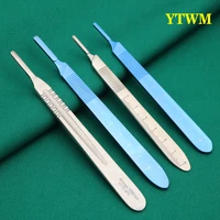 stainless steel scalpel handle 34 mobile phone film repair tool utility knife cutting double eyelid surgery tool