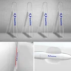 4 шт., Противоударная наклейка на дверную ручку Автомобиля Ssangyong Rexton Tivolan Musso Tivoli Kyron Actyon