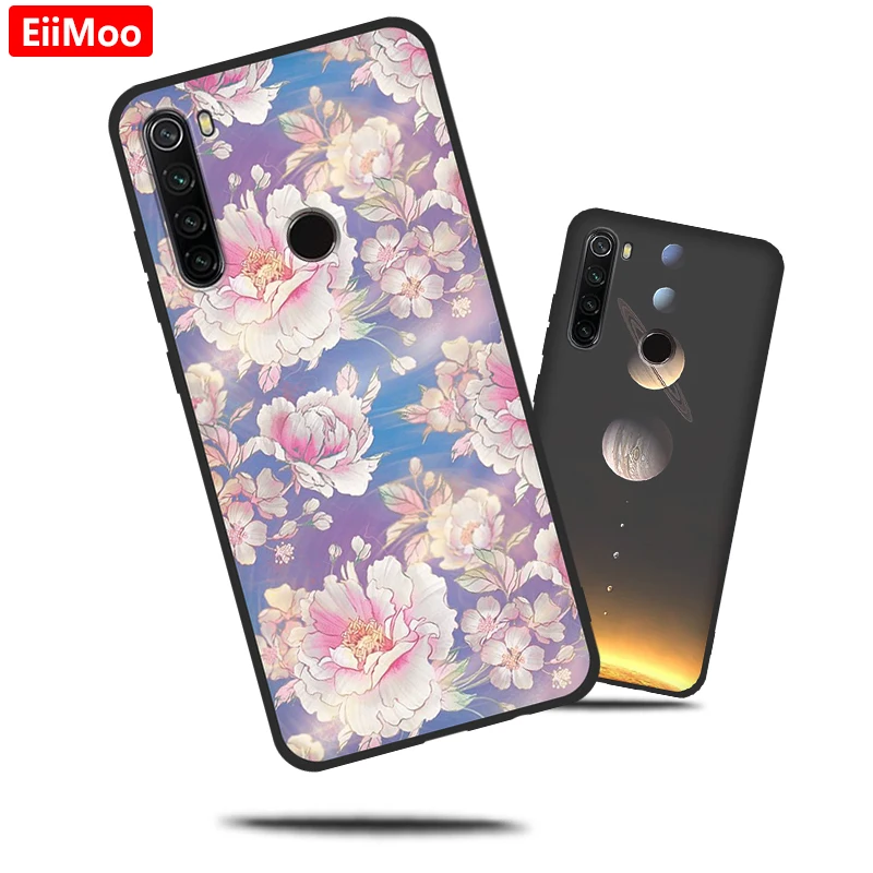 Силиконовый чехол EiiMoo для Xiaomi Redmi Note 8 8T Xiomi Note8 Pro 64 ГБ 128 ГБ|Бамперы| |