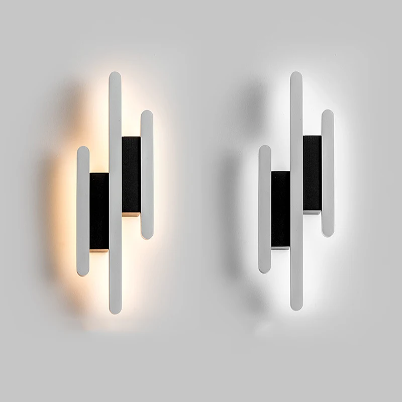 Современный минималистичный светодиодный алюминиевый настенный светильник 18 Вт