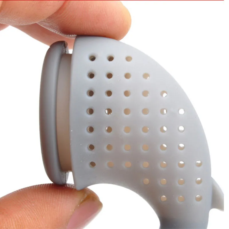 

1PCS Shark Tea Infuser Silicone Strainers Tools Tea Strainer Infuser Filter Empty Bag Leaf Diffuser Wedding Decoration Gifts