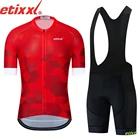Набор для велоспорта 2020 etixxl, одежда pro team, Джерси, набор для мужчин, короткий рукав, Триатлон, MTB, одежда для велосипеда, Uniforme Ropa Ciclismo Hombre