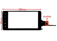 7 inch gt911 capacitive touch digitizer for toyota corolla car dvd gps navigation multimedia touch screen panel glass