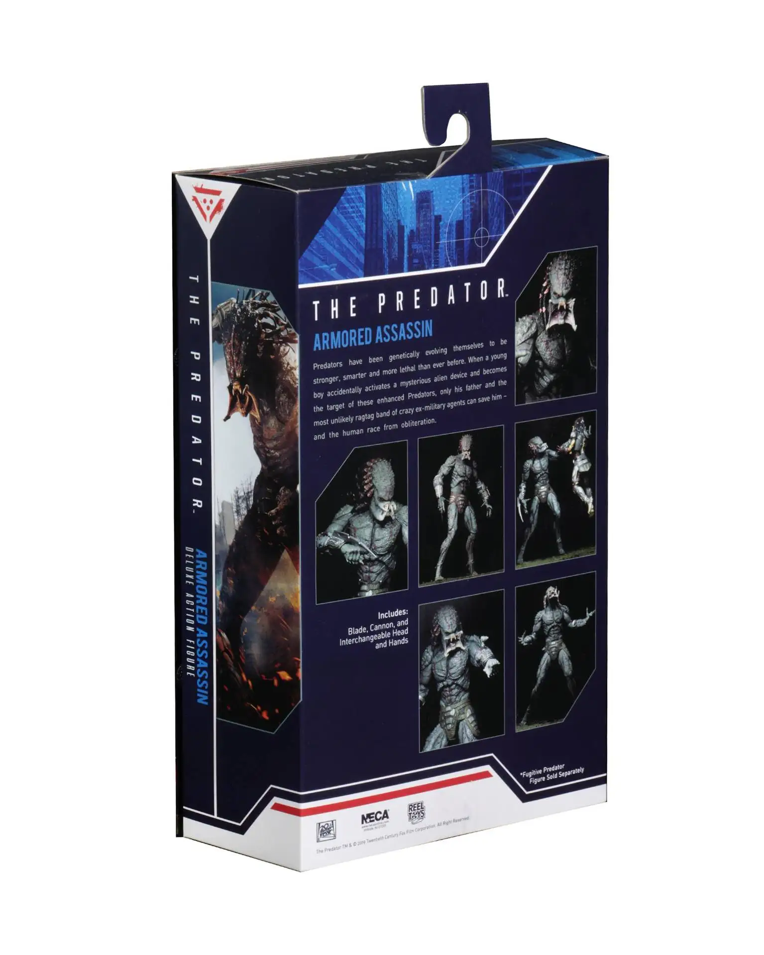 NECA the Predator Armored Assassin шарнирная ПВХ фигурка Коллекционная модель игрушки