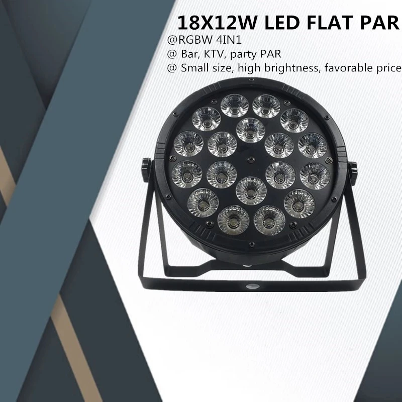 Светодиодный прожектор Dmx512 18x12 Вт RGBW управление прожектором профессиональное