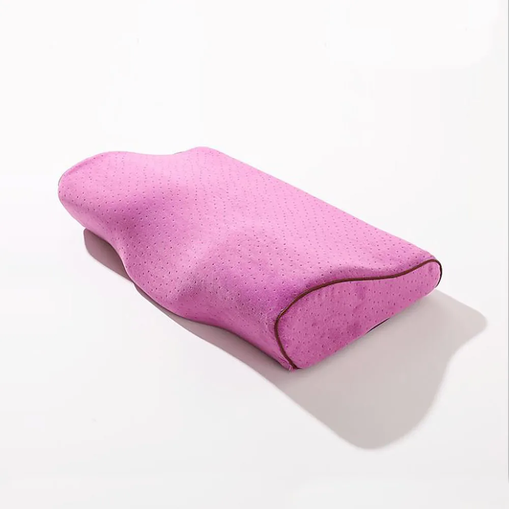 

Memory Foam Pillow For Sleep Cervical Pillows Butterfly Shaped Memory Pillows Relax The Cervical Spine Adult Slow Rebound