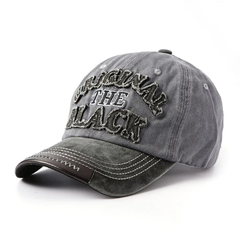 LA Лидер продаж ретро бейсболка с эффектом потертости облегающая Кепка для мужчин