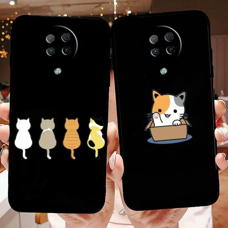

cute cat Phone Case For Xiaomi Mi Redmi Note 7 8 9 10 11 pro t s A 10 Lite pro