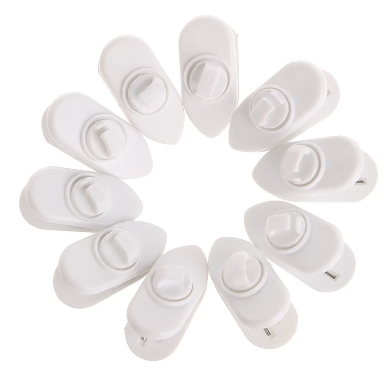 

C5AE 10Pcs/Set Cable Cord Clip Clamp Collar Lapel Shirt Holder For Headphone Earphone