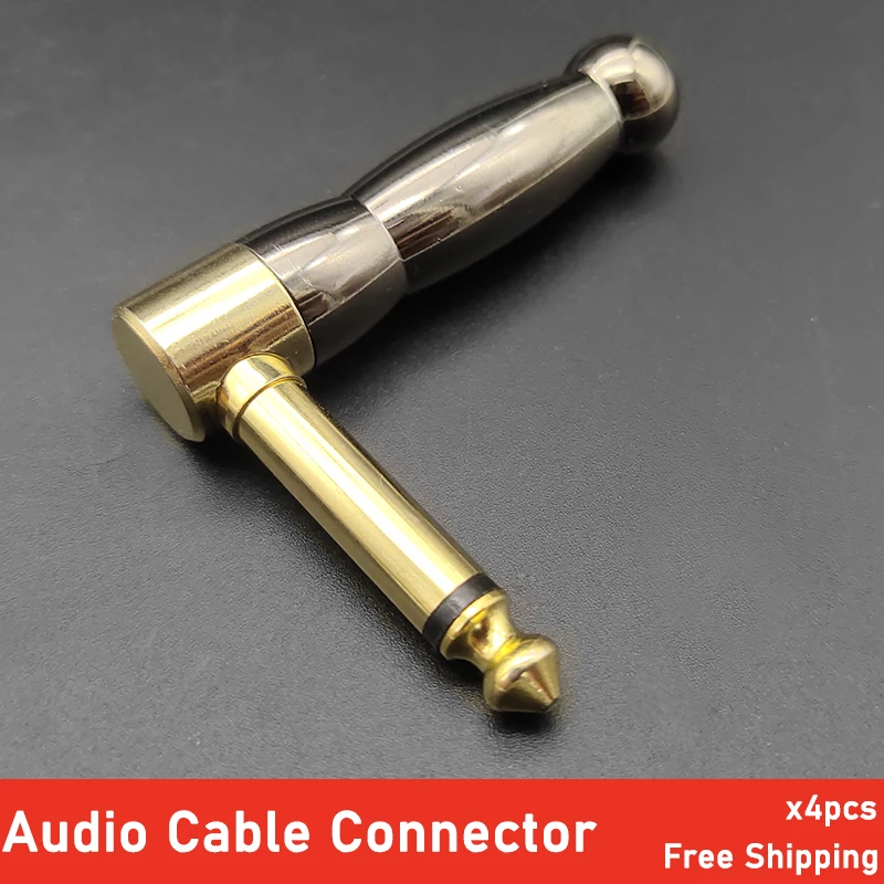 Гитарный аудио кабель соединитель расширителя 1/4 &quot6 35 мм Jack 6 до аудиокабель