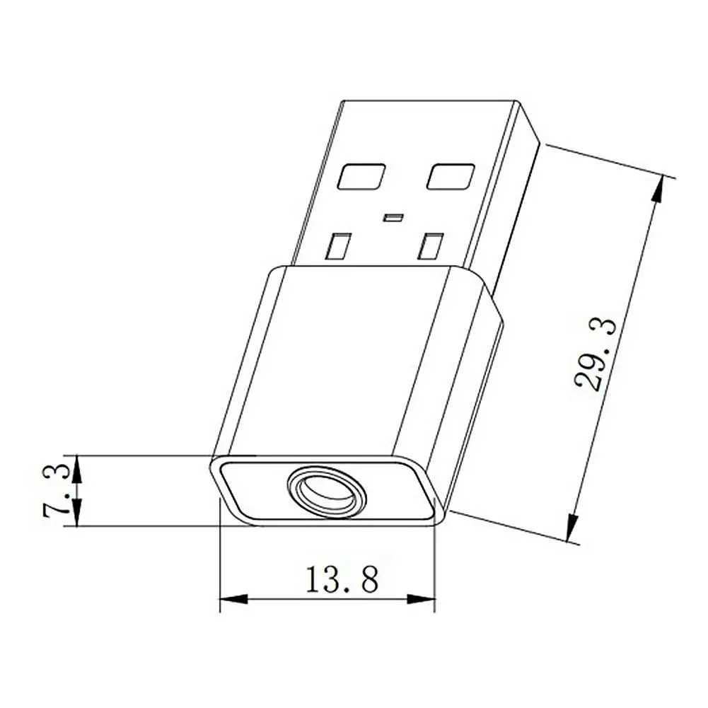 Mini Bluetooth Receiver USB 5.0 Car Audio Adapter With 3.5MM Cable Suitable For Home | Электроника