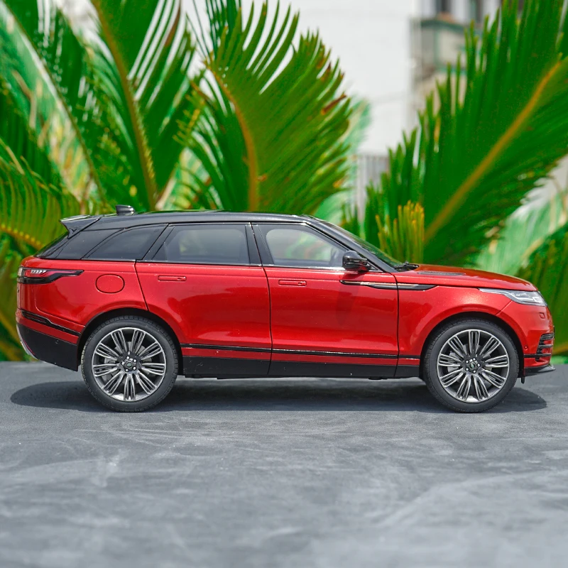 Изысканная модель 1:18 LCD VELAR SUV из сплава высокая имитация Высококачественная