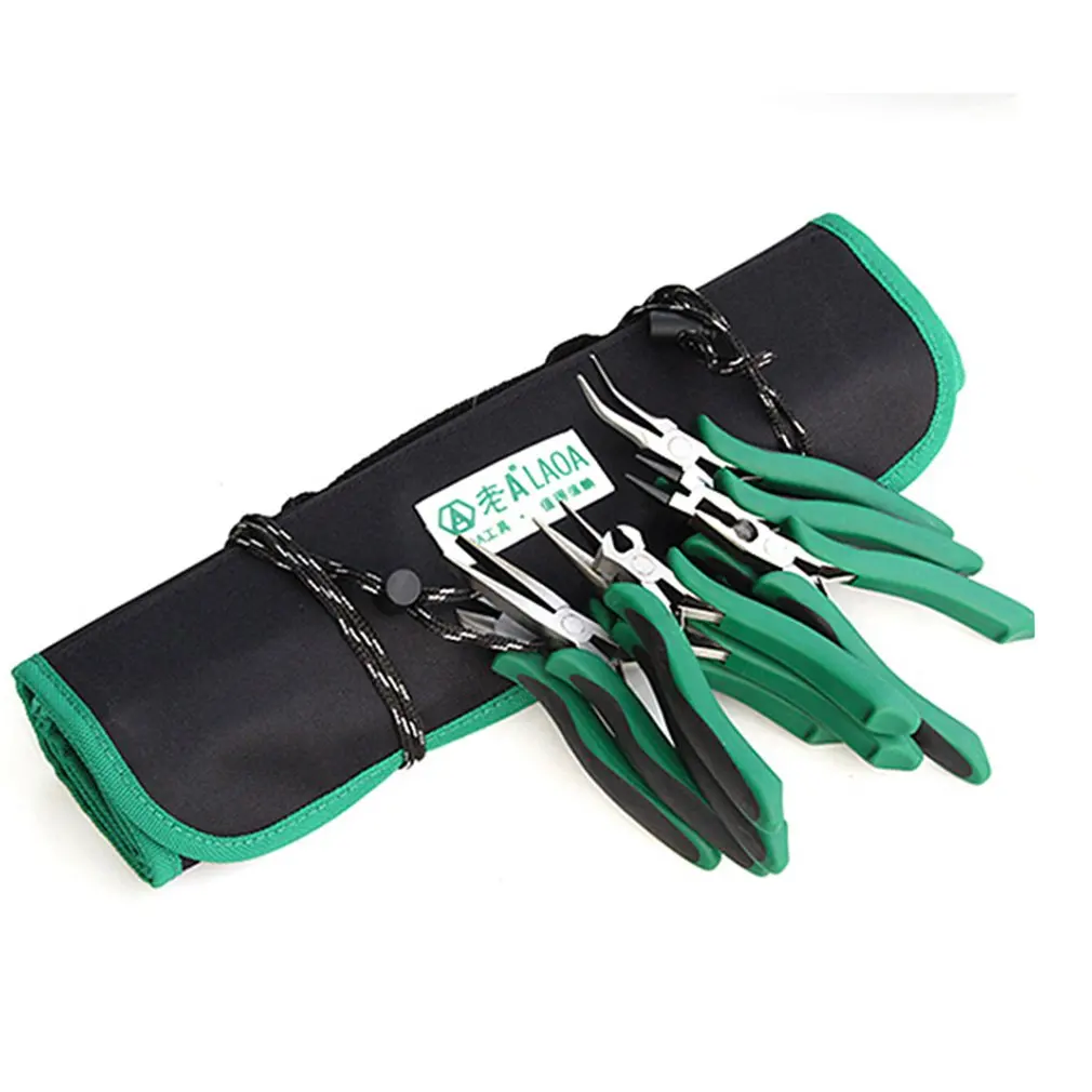 Тканевый тканевый рулонный чехол для отверток Набор инструментов хранения мини