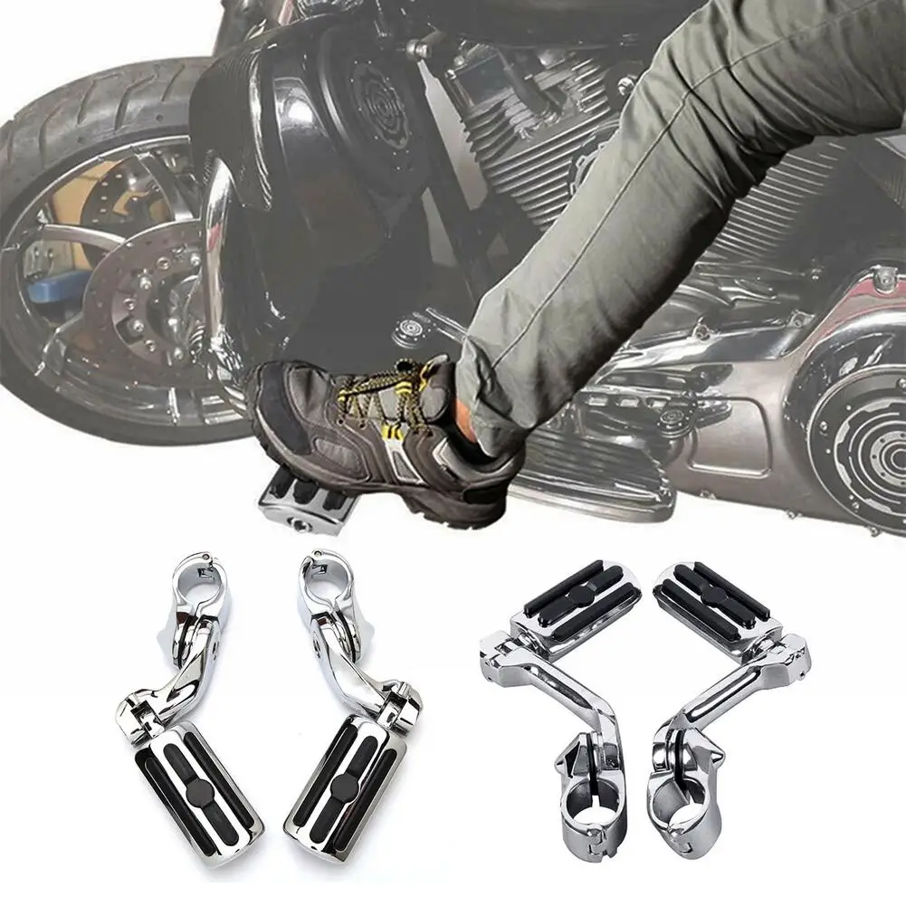 

Motorcycle Road Nail Pedals 2 PCS General Modified Motorcycle Pedal Bracket Compatible Motorcycle Pedals Accessories