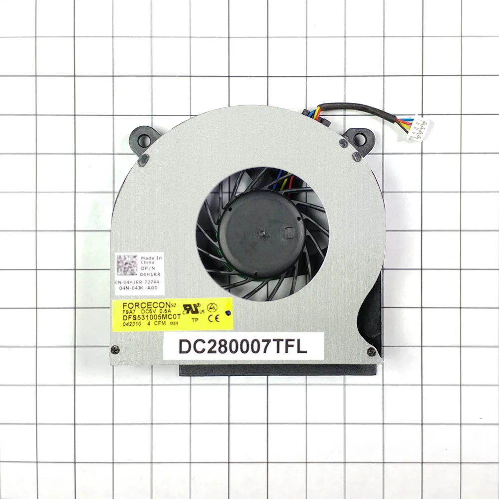 Вентилятор (кулер) для ноутбука Dell Latitude E6400 E6410 E6500 E6510|Комплектующие ремонта