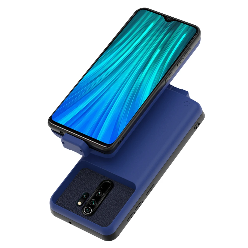 Резервный внешний аккумулятор NTSPACE 7000 мАч для Xiaomi Redmi Note 8 Pro, чехол для зарядного устройства для телефона Redmi Note 8, чехол для питания