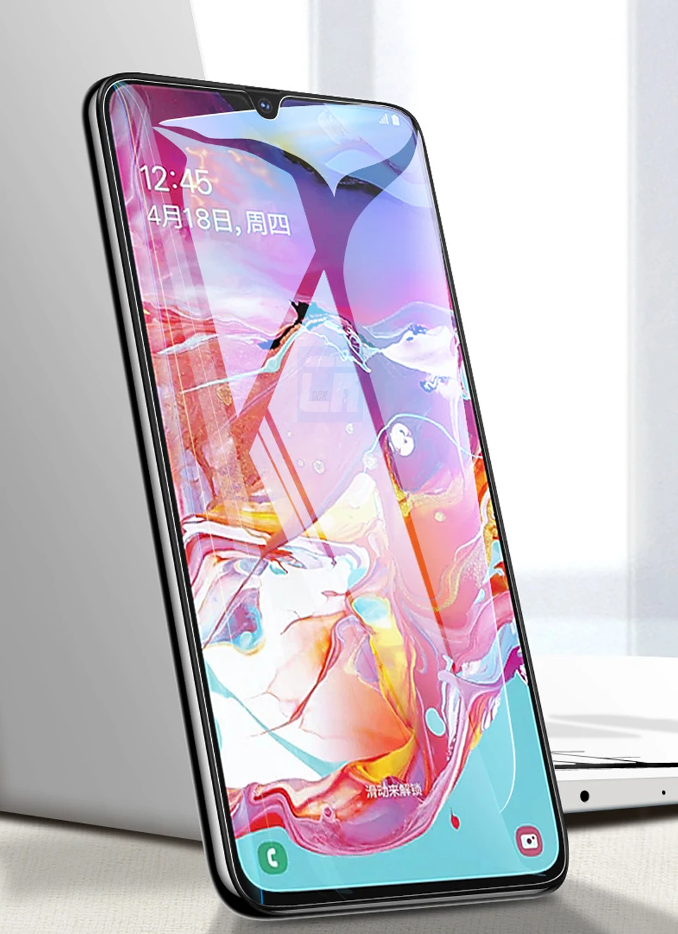 2 шт. HD из закаленного высокопрочного стекла Стекло для samsung Galaxy A90 A80 A70 A60 A50 A40 A30 A20 M40 M30 M20 анти-фиолетовый светильник Экран протектор
