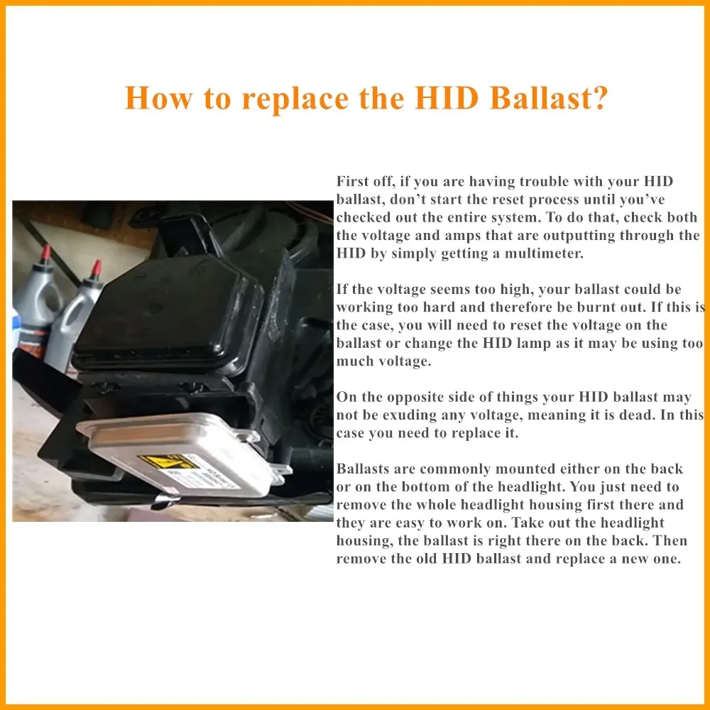 

BeCar 1PC Replacement Xenon HID Ballast for Cadillac DTS For Audi A4 S4 For Saab 9-7x For Volvo Headlight Control Unit Module