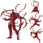 Фигурка героя Марвел Веном, Подростковая игрушка, модель для косплея, шарнирный красный Веном, сменный косплей, коллекционный Рождественский подарок на день рождения