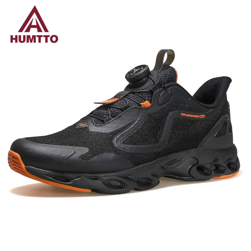 HUMTTO Running Shoes for Men Breathable Trail Sneakers Man Luxury Designer Sport Gym Jogging Casual Shoes Men's Tenis Trainers