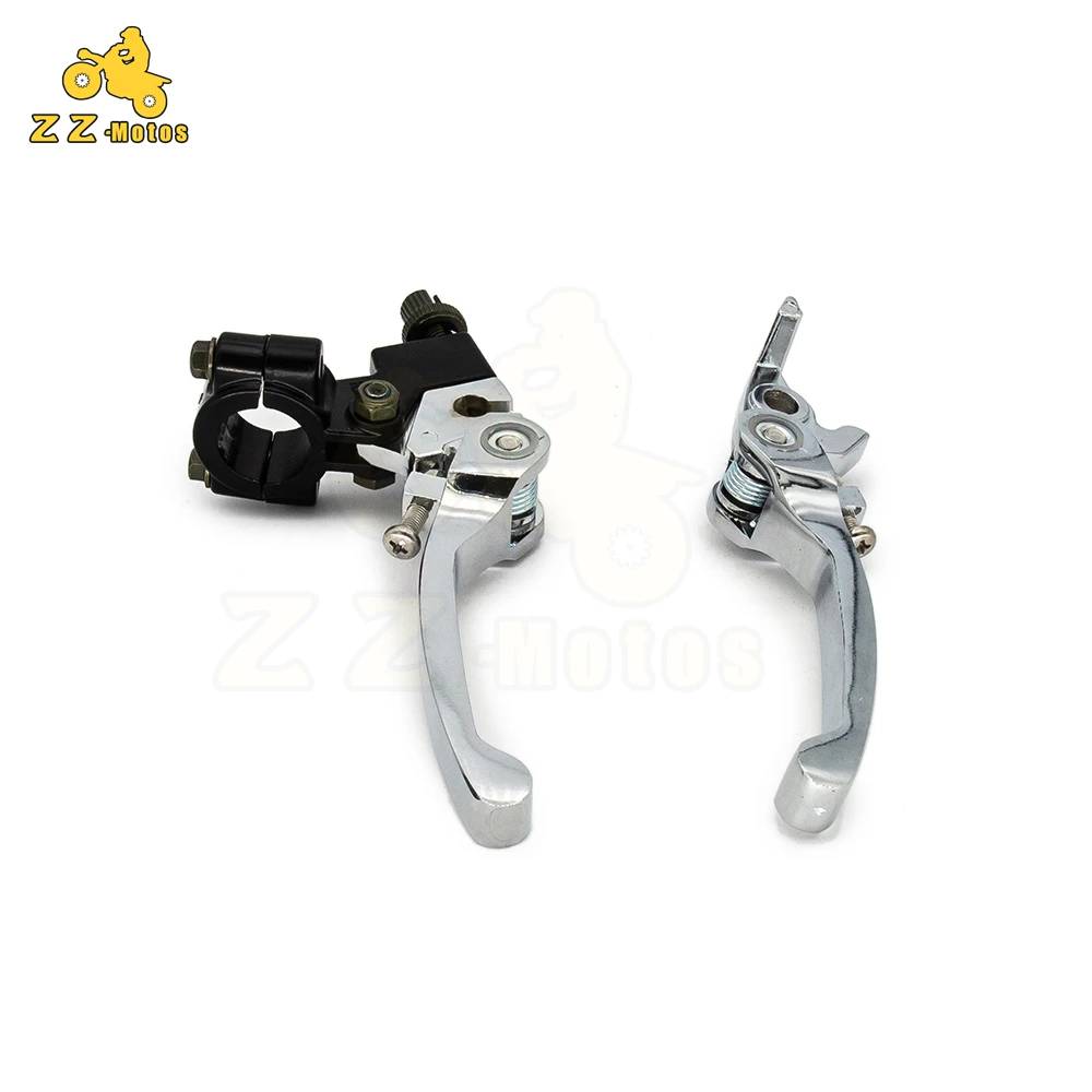 CRF KLX Pit Pro Xmotos BSE KAYO Dirt Bikes parts most Aluminum Alloy Folding Clutch lever Brake Lever set free shipping |
