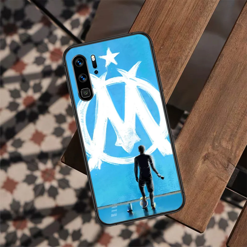 

Football Club Marseilles Phone Case For HUAWEI P 10 20 30 40 Lite Pro Smart Plus Z 2019 Nova 5T 7i black Etui Pretty Hoesjes 3D
