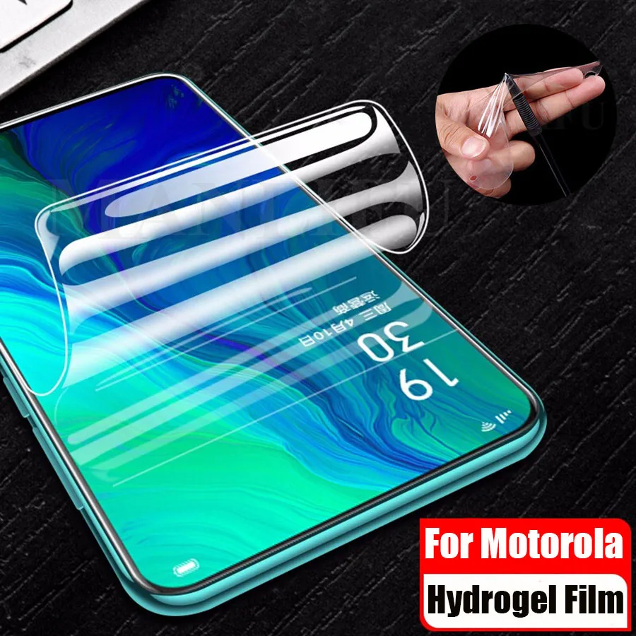 3D Передняя Мягкая Гидрогелевая пленка из ТПУ для Motorola Moto G7 G6 G5s E6 Plus One Vision Z3 Play Z4