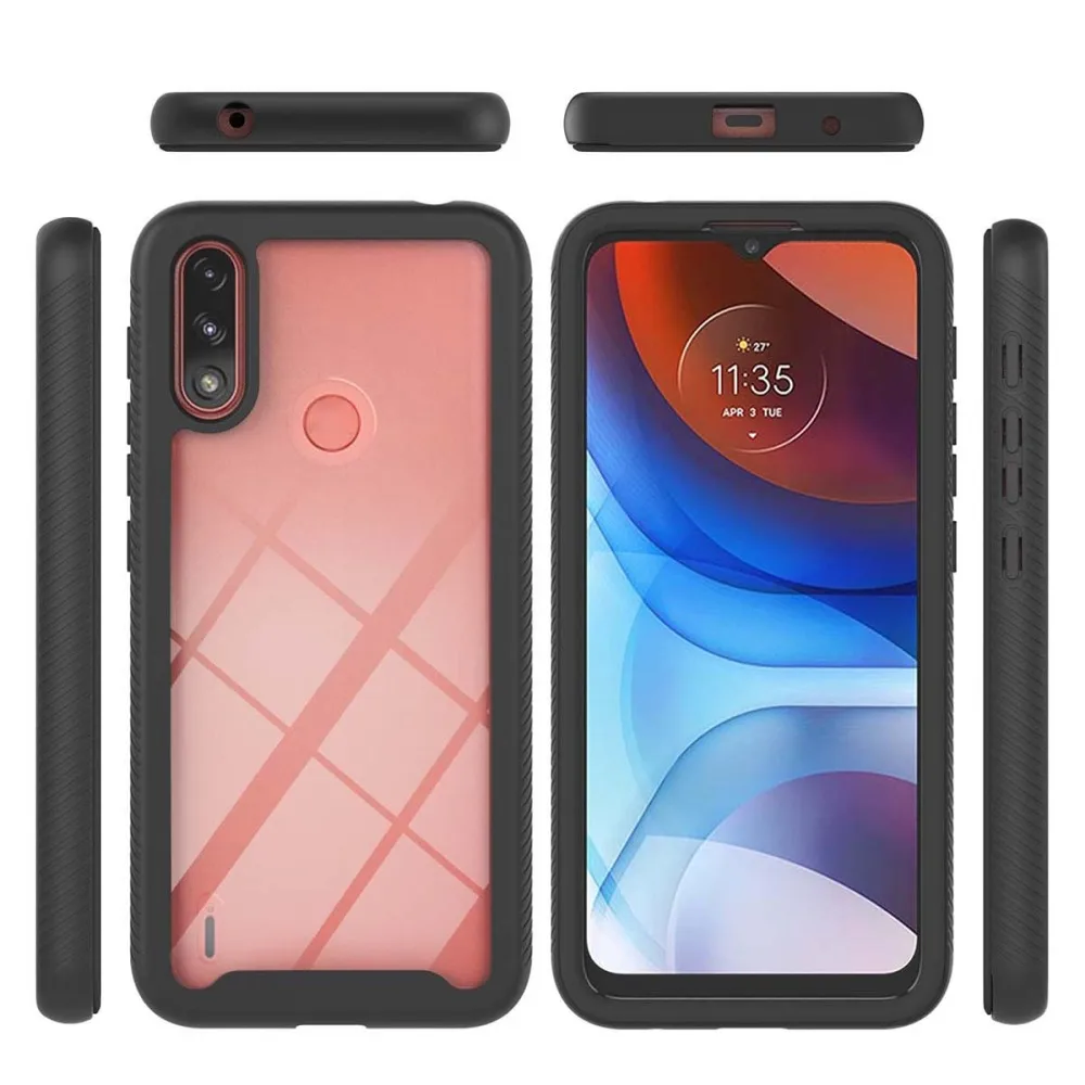 

1pc Non-slip Phone Shell Delicate Phone Case Cellphone Case Cover Compatible with Moto E7 Power