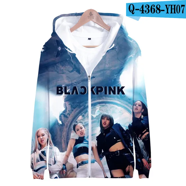 3dtz-240 Детские толстовки с капюшоном для детей от 2 до 13 лет KPOP/черно-розовая толстовка с капюшоном с 3d принтом куртка с длинными рукавами для мальчиков и девочек детская одежда - Цвет: 3dtz-240