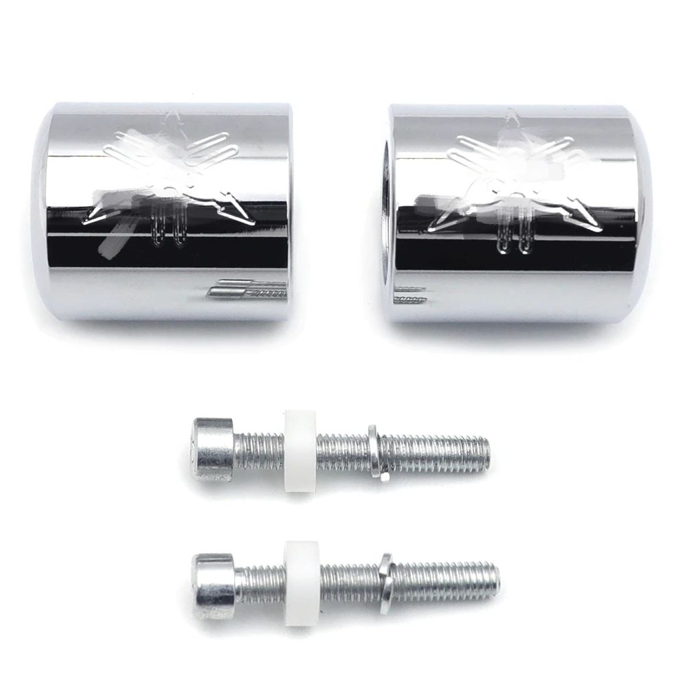 Ползунок на руль для Yamaha R1 1998 2012/R6 2006 Up/FJR1300 хромированный Afermarket бесплатная