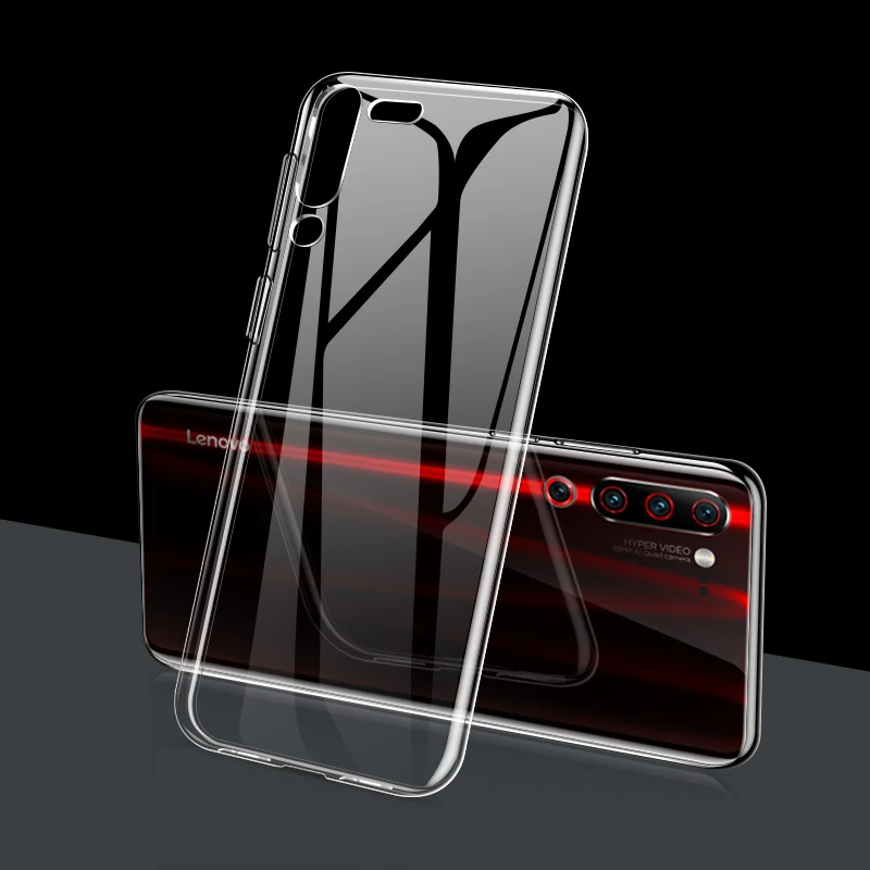 Прозрачный Мягкий прозрачный чехол из ТПУ Для lenovo Z6 Pro Lite, Молодежные прозрачные силиконовые чехлы на заднюю панель телефона 360, защитные Z6Pro Z6Lite Z6Youth - Цвет: Прозрачный