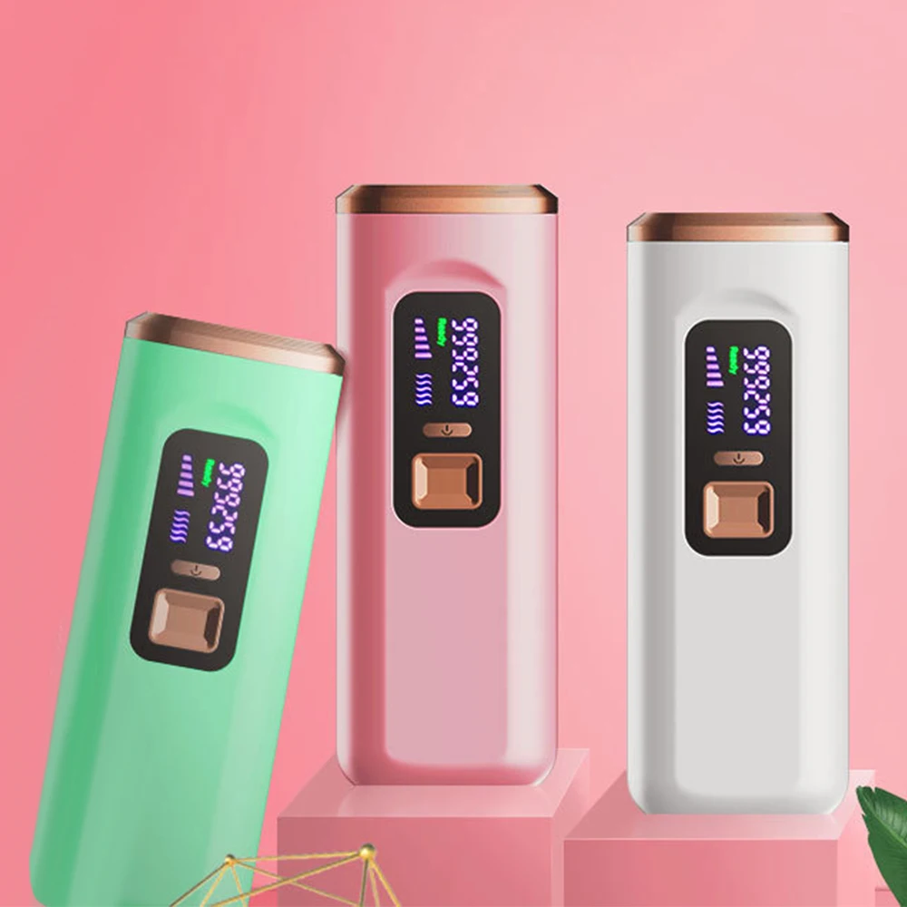

990000 Flash IPL Laser Hair Removal Machine Quartz Lamp Photon Permanent Device 5 Levels Auto Facial Body Hair Trimmer Epilator