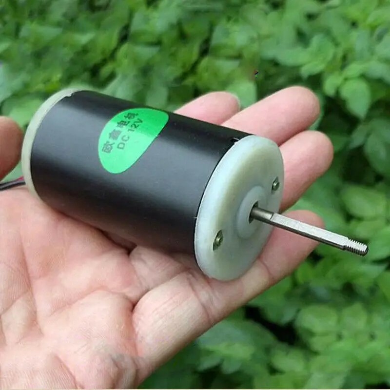 DC 12V 16V 24V 555 мотор 6400RPM двойной шариковый подшипник высокий крутящий момент 8