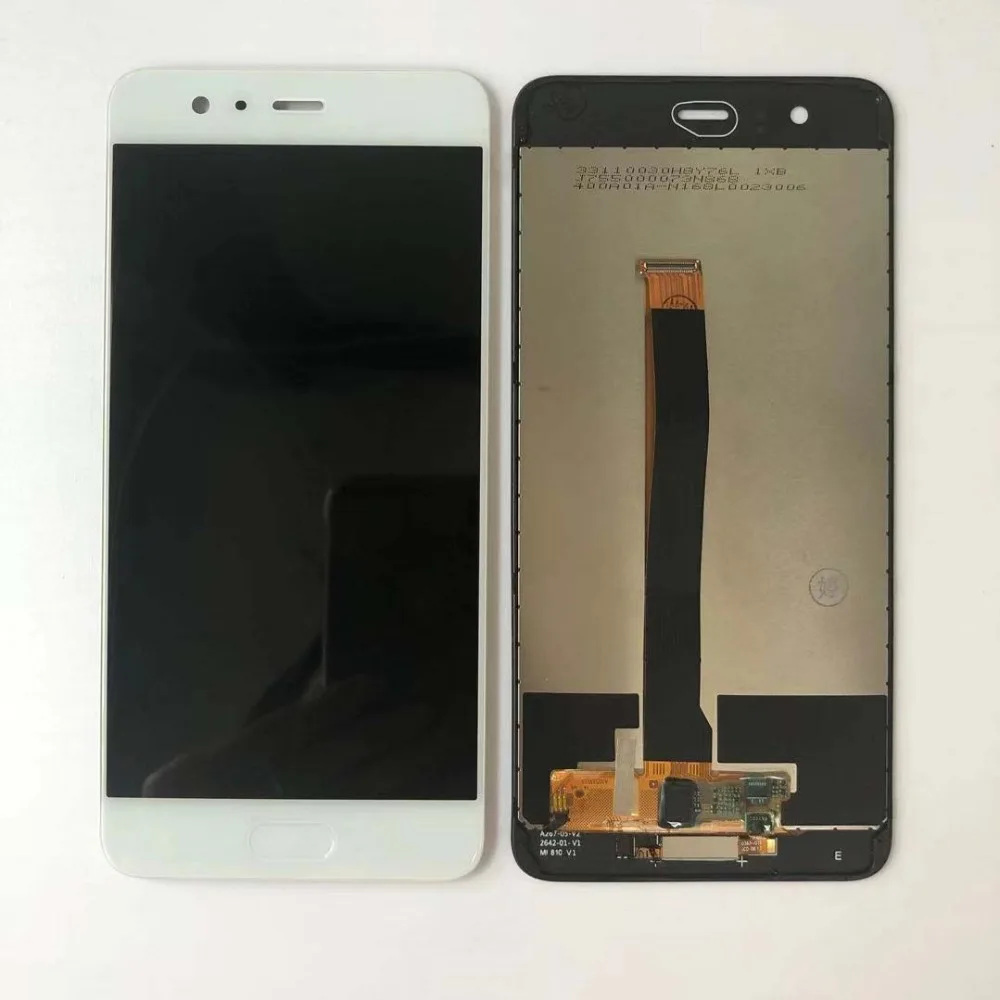 Для 5," huawei P10 плюс VKY-L09 VKY-L29 VKY-AL00 ЖК-дисплей Экран дисплея+ сенсорный экран Панель планшета с рамкой+ отпечатков пальцев