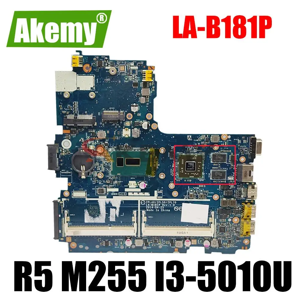

Материнская плата для ноутбука HP Probook 440 G2 450 G2 470 G2 LA-B181P R5 M255 I3-5010U CPU 799560-001 799560-501 799560-601