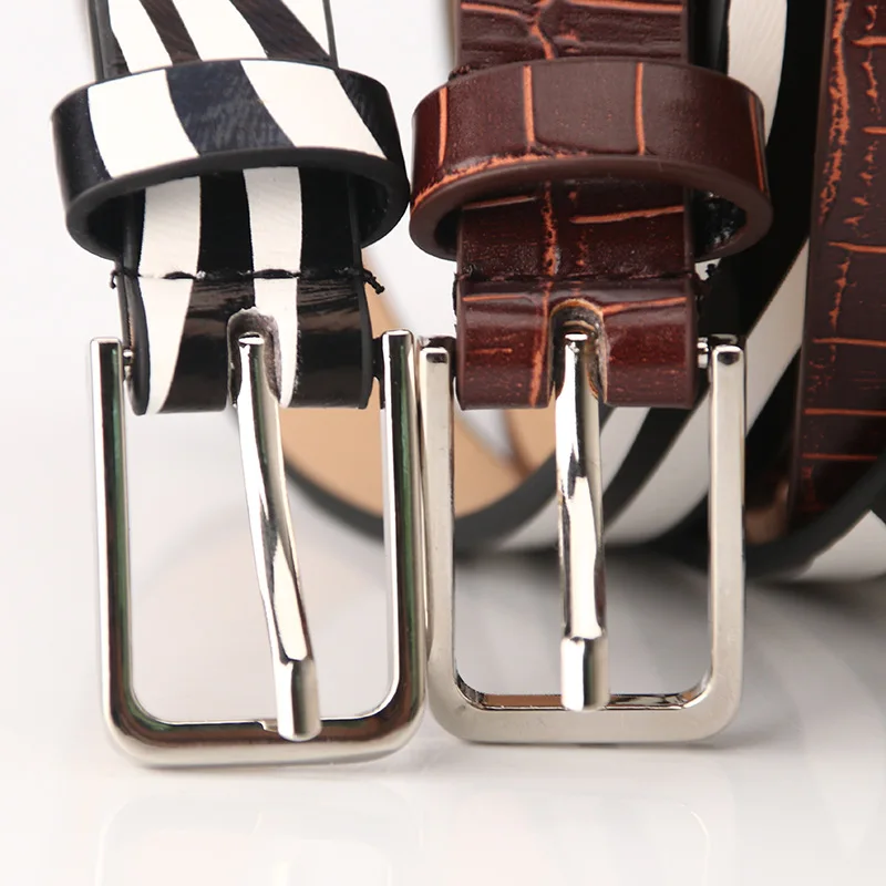 Ремень женский тонкий с леопардовым принтом 1 8 см | Аксессуары для одежды