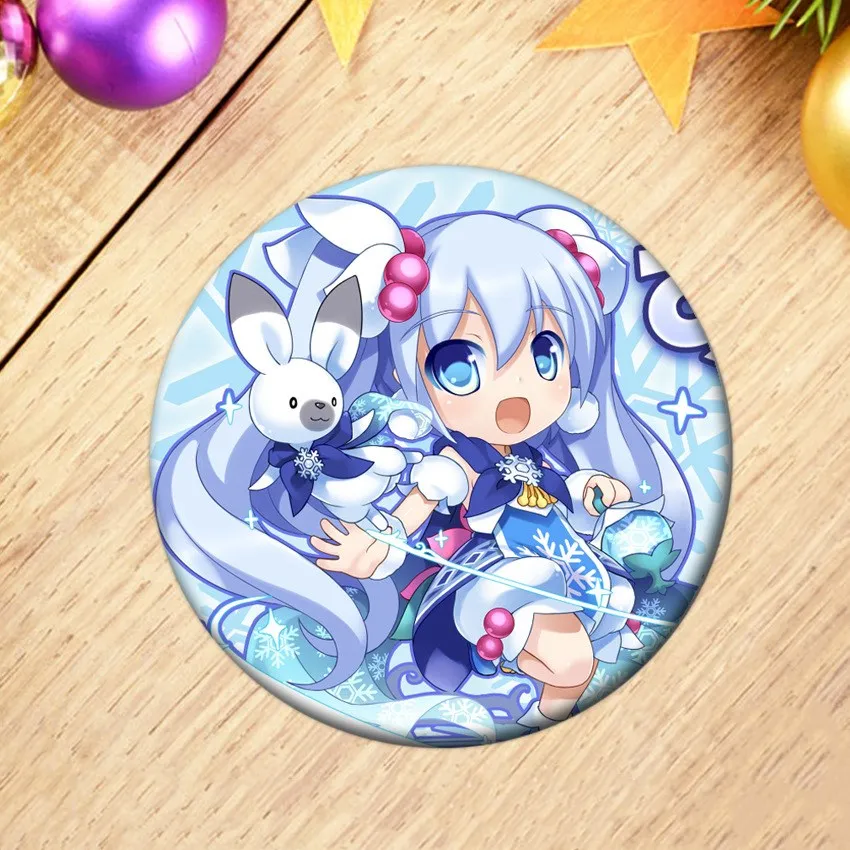 Фигурка виртуальной певицы Хатсуне Мику модель бейдж с дисплеем года кагамин Рин