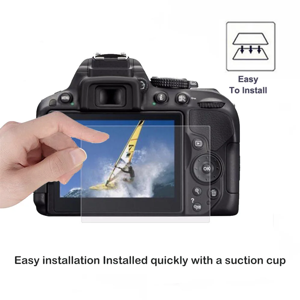 2 упаковки пленки для камеры Nikon D610 D600 D5000 D3500 D3400 D3300 D3200 D3100 D5300 D5500 D5600 Z6 Z7 J5 J4 V3 защита
