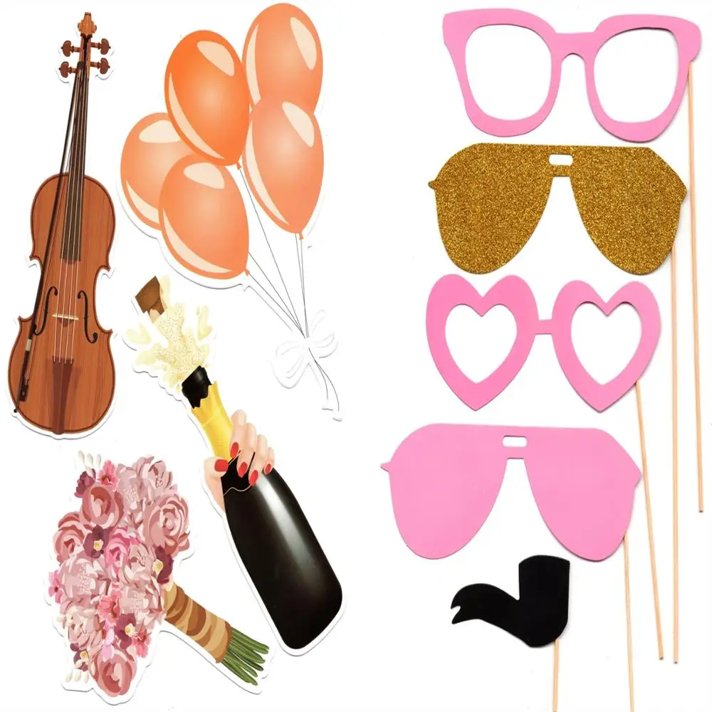 Реквизит для фотостудии маска с усами 52 шт.|bride to be|photo booth propsphoto |