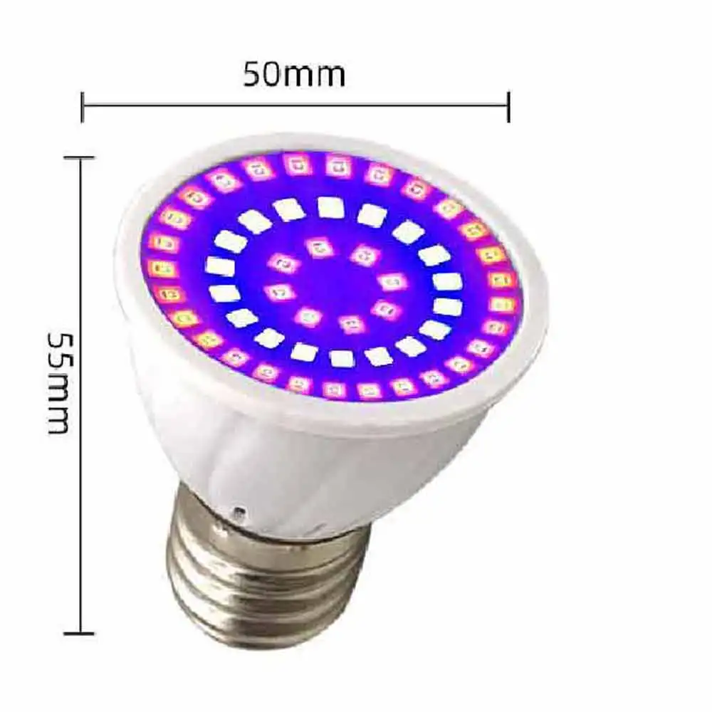 Полный спектр светодиодный завода светать светильник лампочка E26 E27 110V 220V Фито