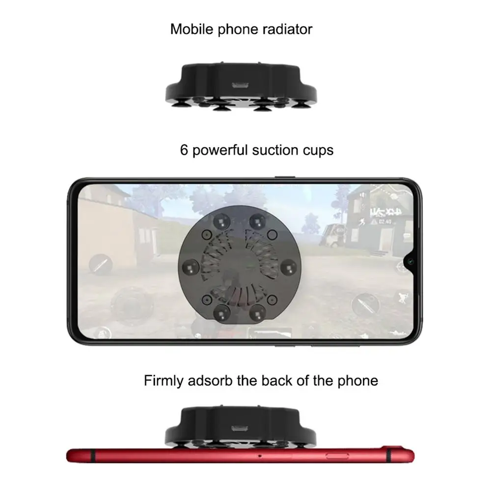 Складной кулер для телефона, вентилятор для iPhone Xs, samsung, huawei, Android, подставка, держатель для телефона, радиатор, охлаждающий геймпад, контроллер