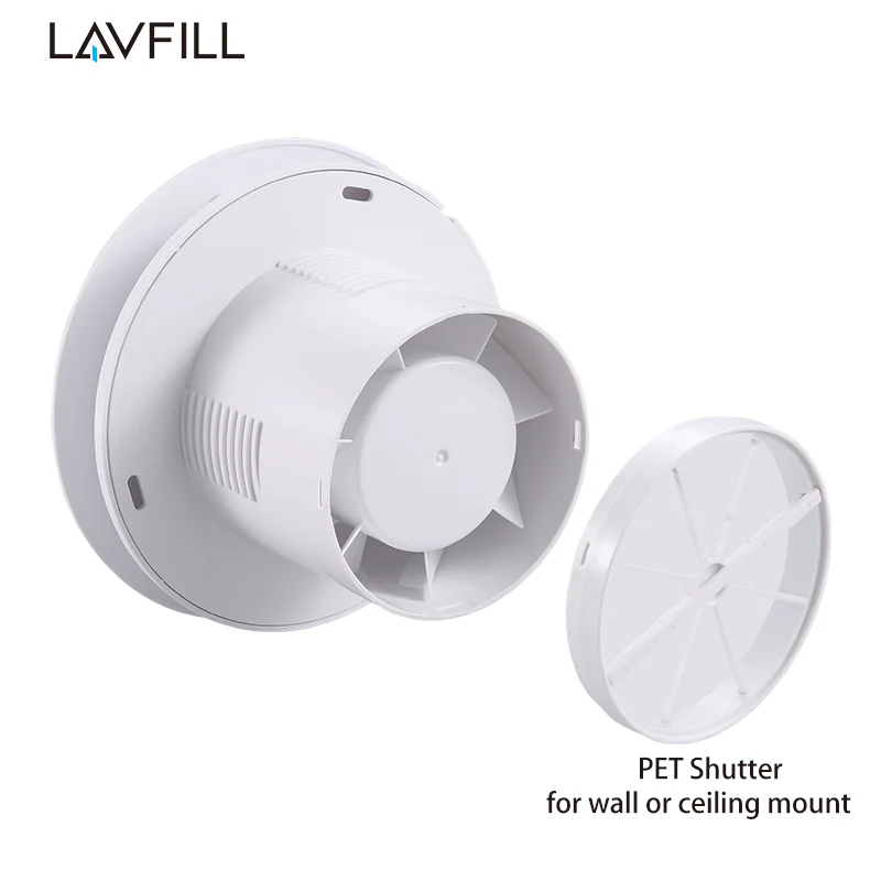4 100mm wall ceiling extractor bathroom shower exhaust fan with timer switch 220v free global shipping