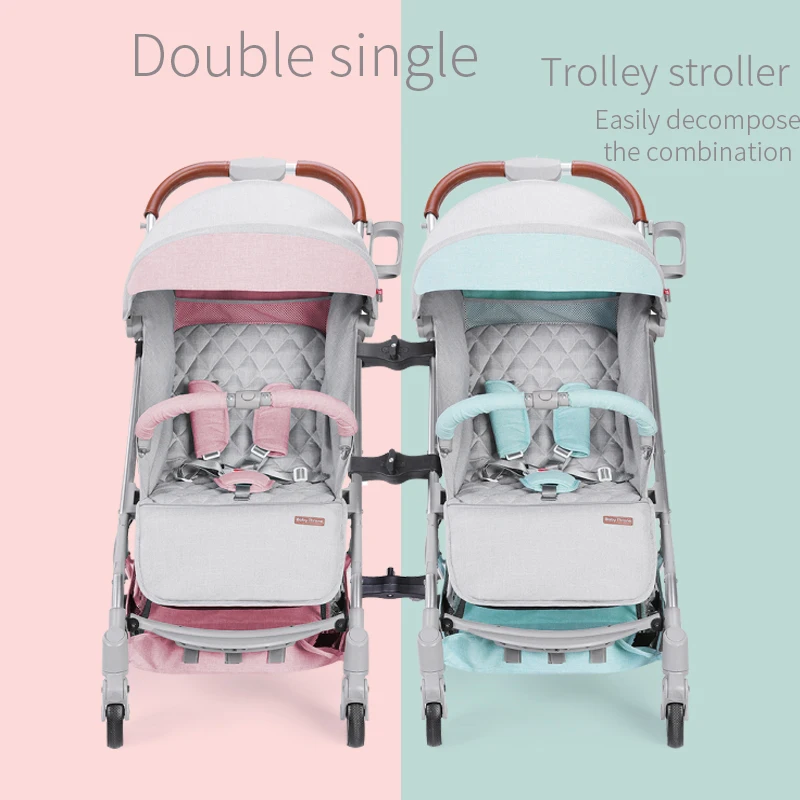 Детская корзина для коляски переносная складная подходит путешествий|twins newborn|twin