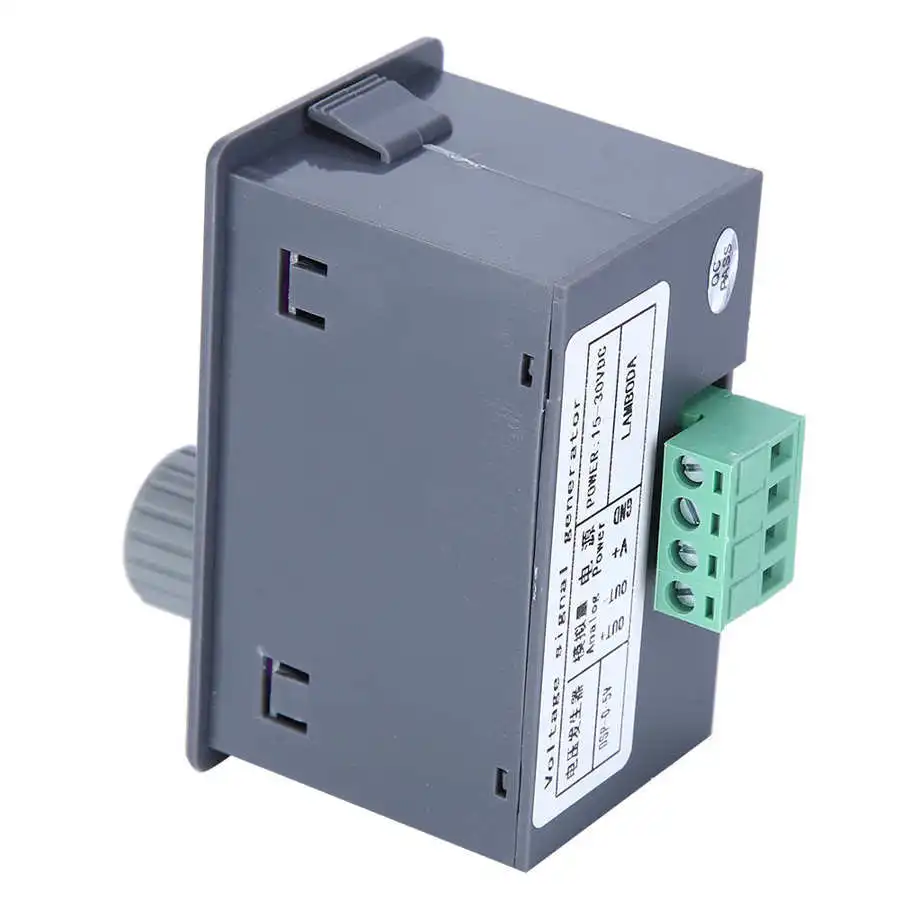 Симулятор генератора напряжения с цифровым дисплеем аналоговый источник