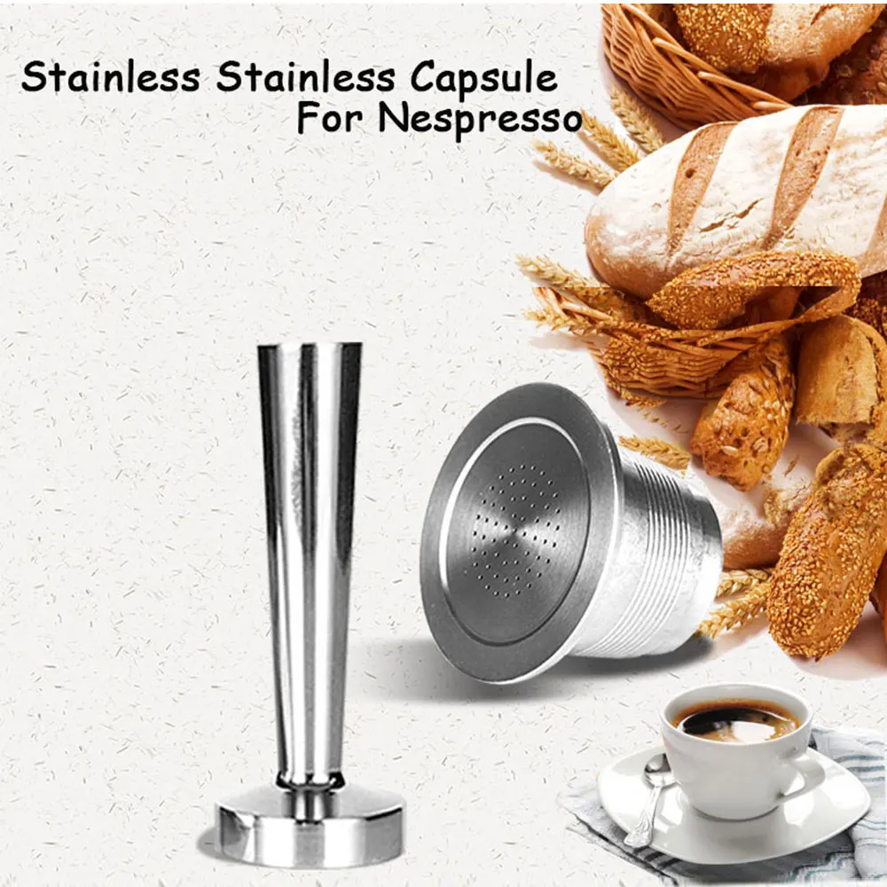 Капсулы для кофе Nespresso многоразовые фильтры из нержавеющей стали кофемашины