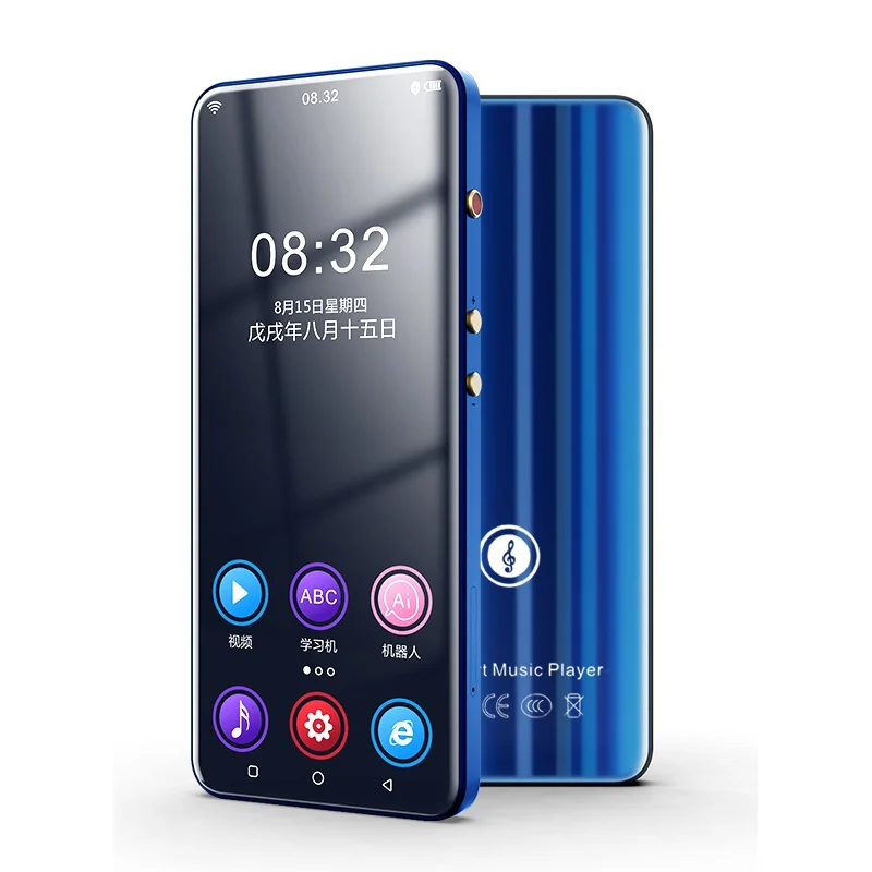 Новейший MP3 плеер Andorid wifi M200 Bluetooth 5 0 с сенсорным экраном 3 дюймов 8 Гб HIFI